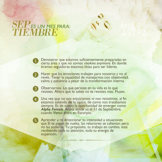 Horoscopo Septiembre