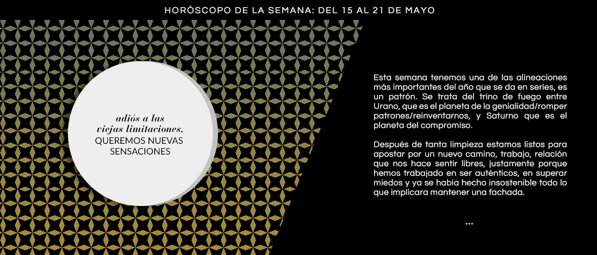Horoscopo De La Semana Del De Mayo Horoscopo De La Semana Del De Mayo